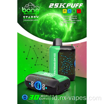 Bang Starry 25000 Puffs Disposable Vapes Grosir